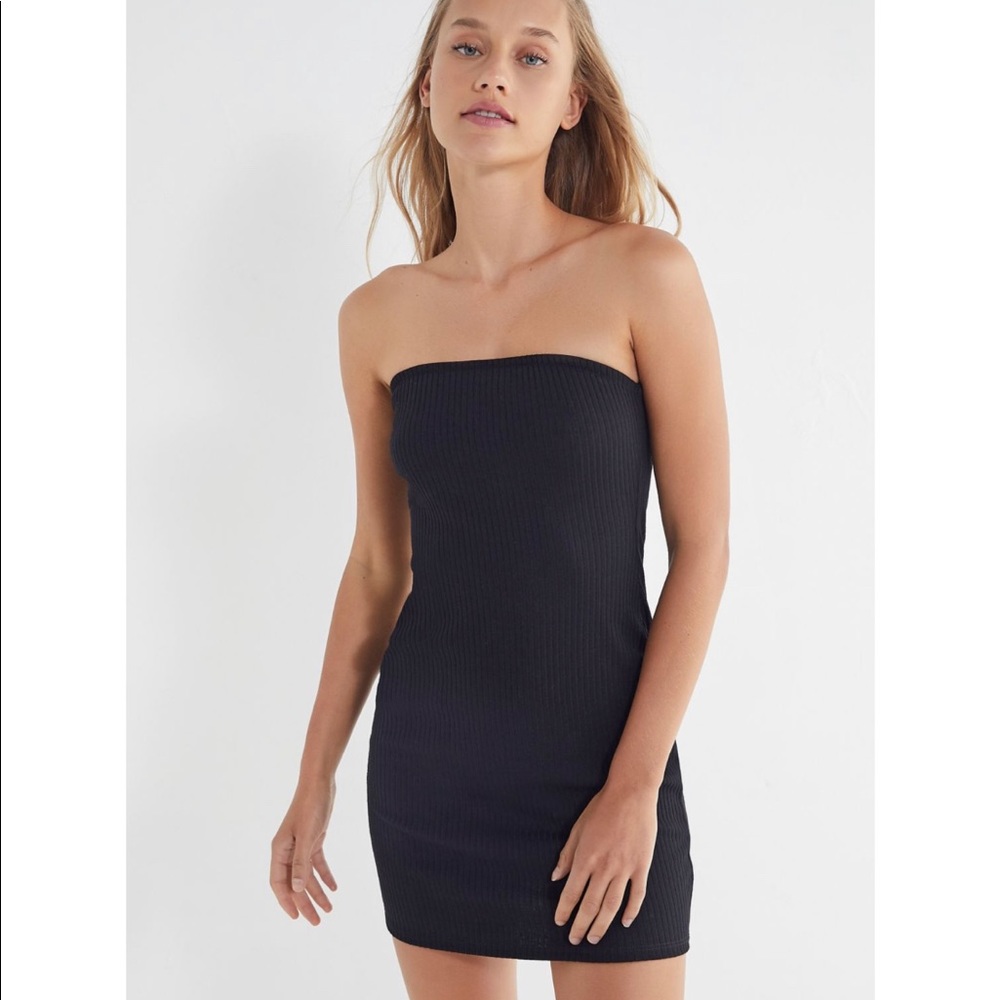 Urban Outfitters Ribbed Tube Dress